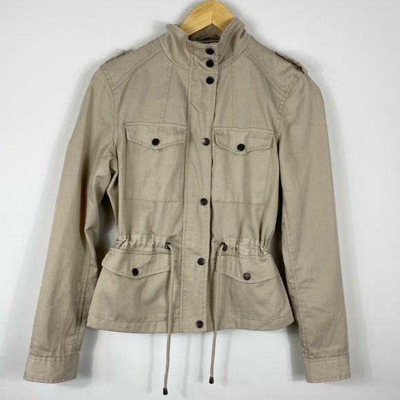 NOISY MAY - ASOS Tan Spring Zip-Up Jacket